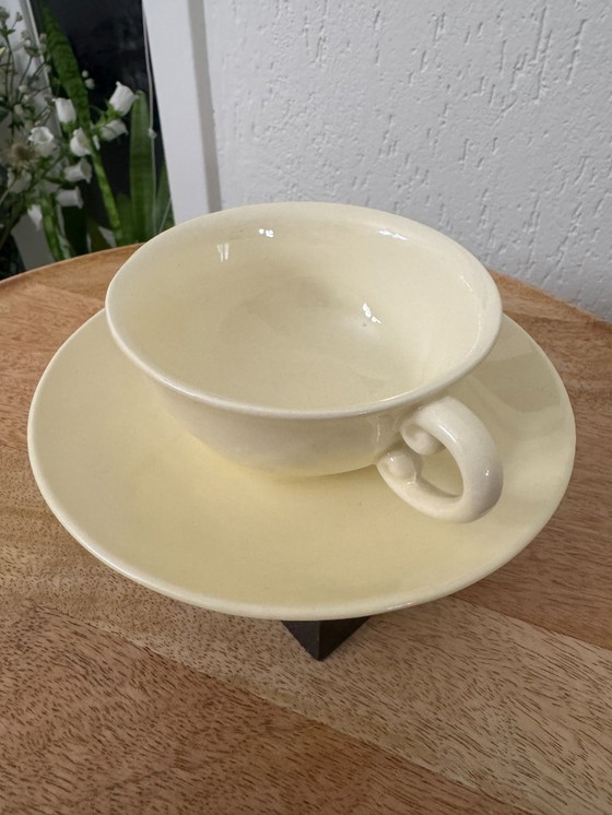 Image 1 of Splendido set vintage: set di 6 tazze e piattini "Staffordshire flatback" del Castello di Balmoral