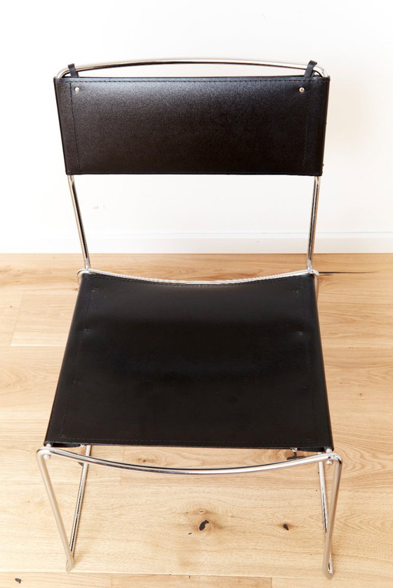 Giandomenico Belotti Eetkamerstoelen voor Alias, Set van 4 – Metaal (photo 13 of 16)