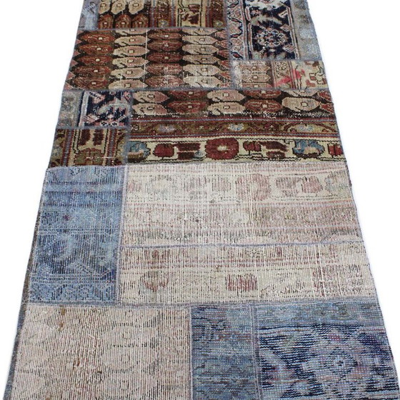 Image 1 of Persian rug patchwork carpet 320x80