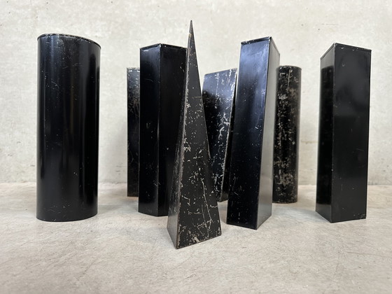 Image 1 of 8x forme geometriche antiche - metallo