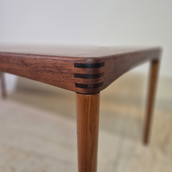 Image 1 of H.W. Klein, Bramin restaurierte dänische Ausziehtisch