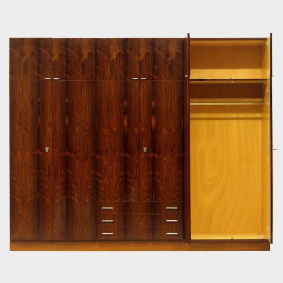 Image 1 of Grande armoire vintage XL en palissandre, années 1960