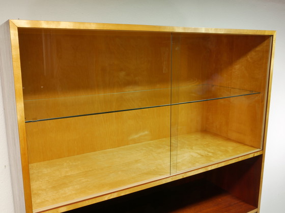 Image 1 of Highboard Vintage des années 60 - Vitrine de salon Mid Century - Made in Germany