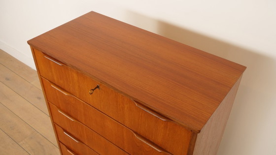 Image 1 of Vintage ladekast | Teak | 6 lades | 121 cm