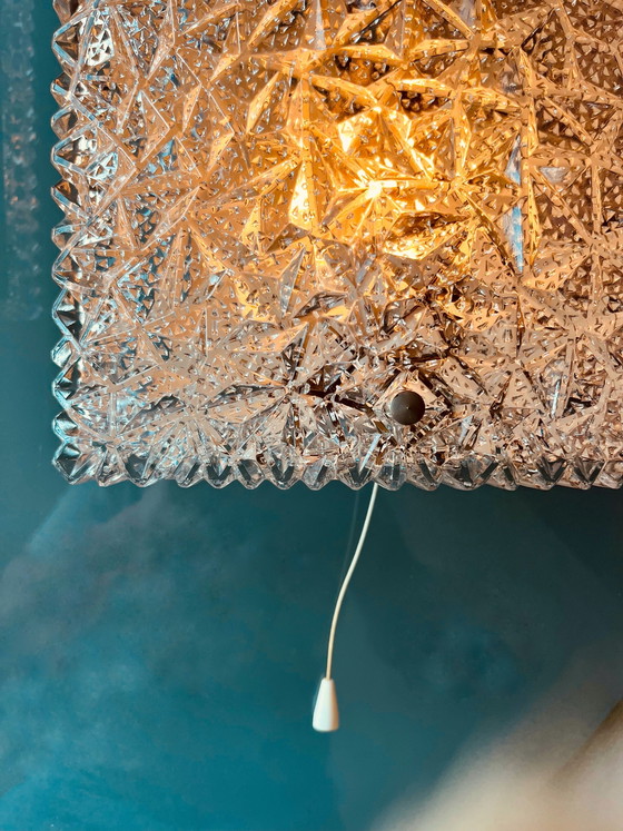 Image 1 of Set Hoffmeister Eisglas-Wandlampen