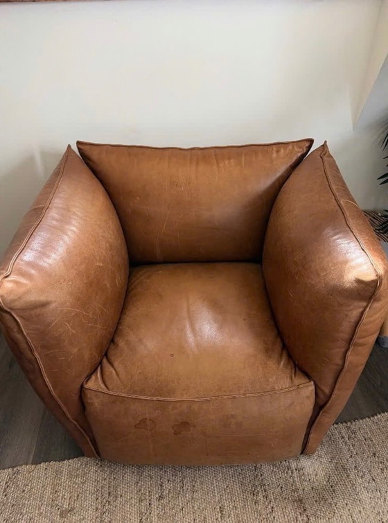 Set of 2 Jess Design My Home XL Fauteuils – Vintage Patina – Armchairs, Leather (photo 5 of 9)