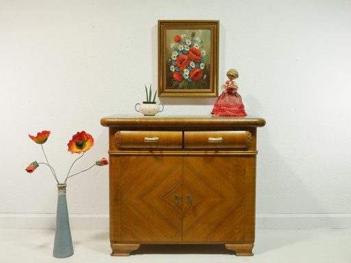 Cassettiera vintage, credenza, anni '50, Germania