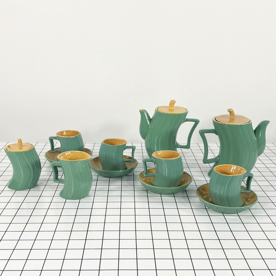 Image 1 of Ceramic Tea Service By Massimo Iosa Ghini For Naj Oleari, 1980S