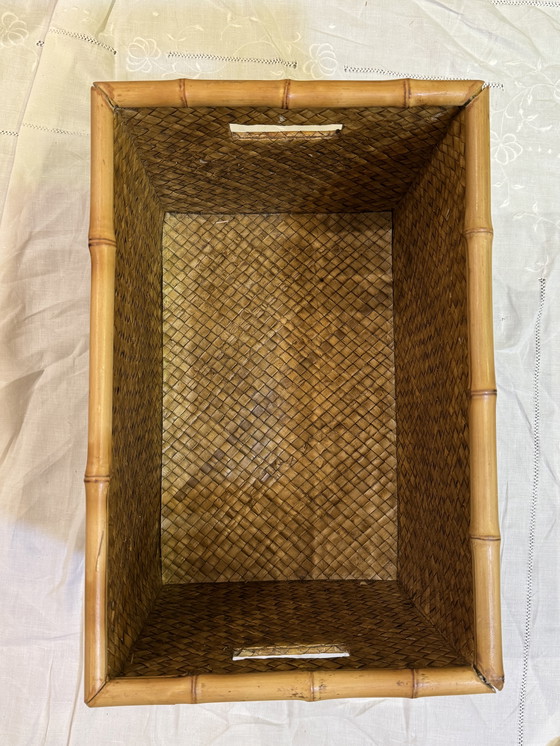 Image 1 of Estuche rígido de bambú