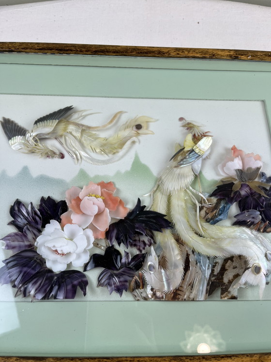 Image 1 of Pannello asiatico in madreperla