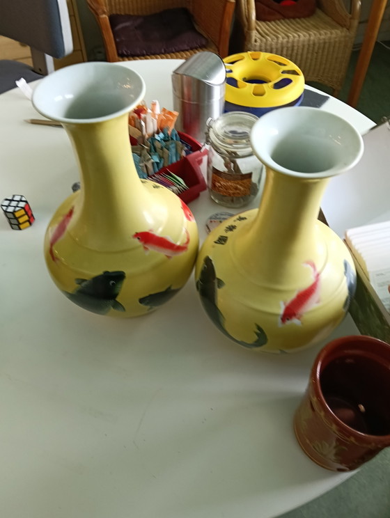 Image 1 of 2 Chinese vases