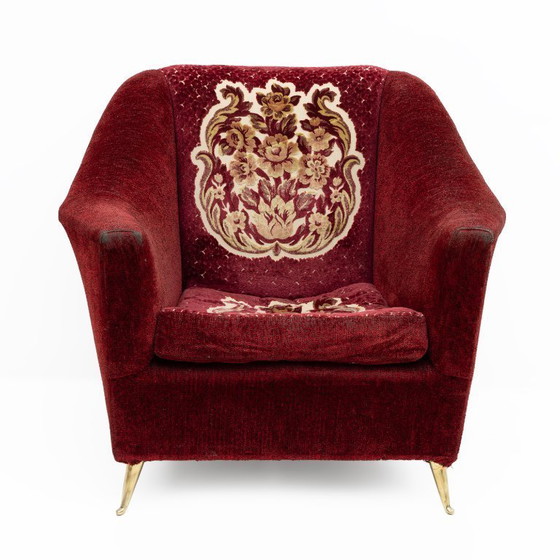 Image 1 of Ico Parisi Sillones italianos modernos de mediados de siglo para Ariberto Colombo, años 50, Pareja