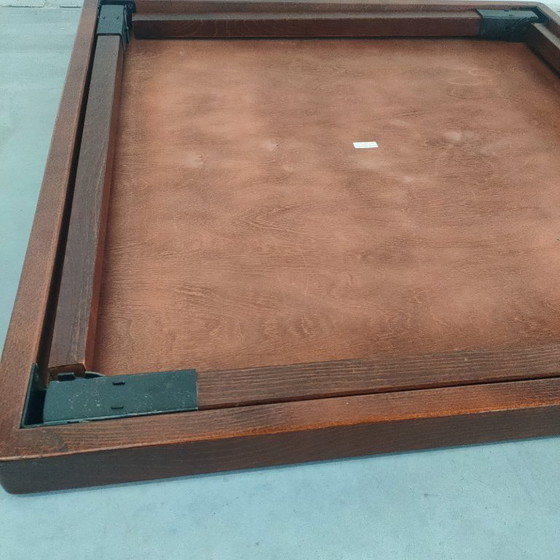 Image 1 of Unique and Rare 1950s Green Brothers 'Foldable' Directors' Chairs Bridge Table Set