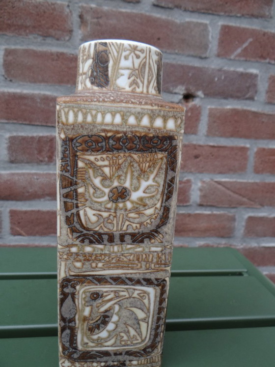 Vintage Royal Copenhagen Baca Fajance Vase 719/3259 Design by Nils Thorsson H22cm Denmark – Ceramic (photo 10 of 10)