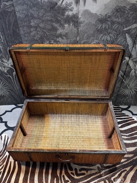 Image 1 of Burma Rattan Suitcase