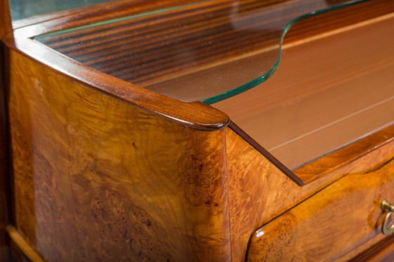 Image 1 of Tocador o consola con espejo de Vittorio Dassi, años 50