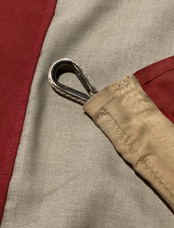 Image 1 of Bandiera americana d'epoca con stelle cucite