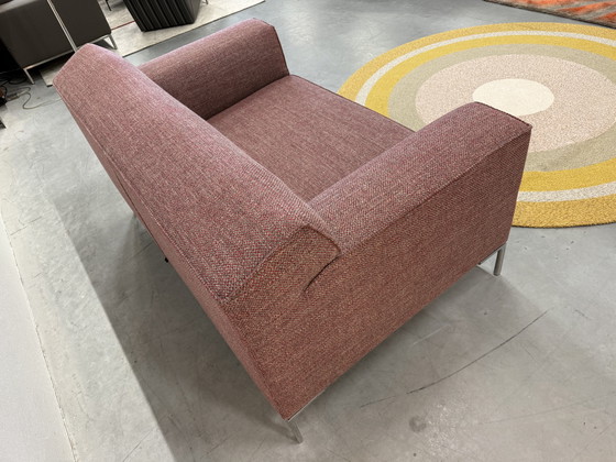 Image 1 of Diseño en Stock Bloq Sofá de dos plazas con tela Mercia