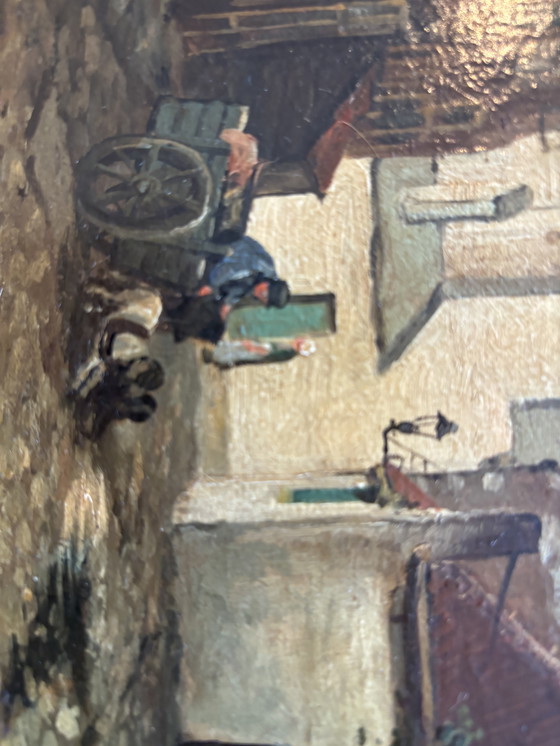 Image 1 of Dipinto del villaggio