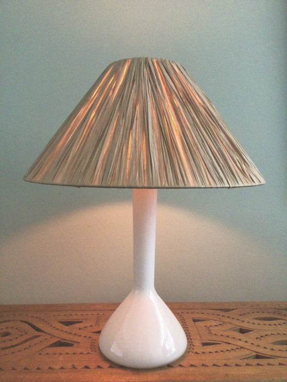 Image 1 of Vintage Kastrup Holmegaard tafel/bureaulamp