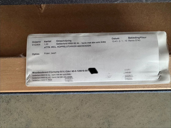 Image 1 of Corner sofa Gelderland 6900 Blue