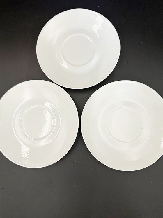 Image 1 of 3 tazas y platillos de café Melitta Hamburgo, década de 1970