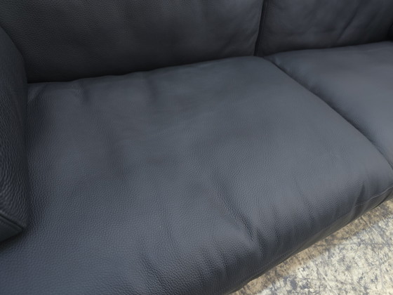 Image 1 of De Sede ds 116 designer sofa leren bank desede top zwart