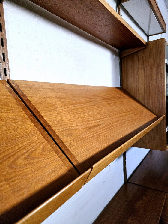 Image 1 of Kai Kristiansen wall shelf 60s 70s Vintage Teak Mid - Century