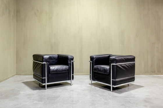 Image 1 of Poltrone Corbusier LC2, 2x