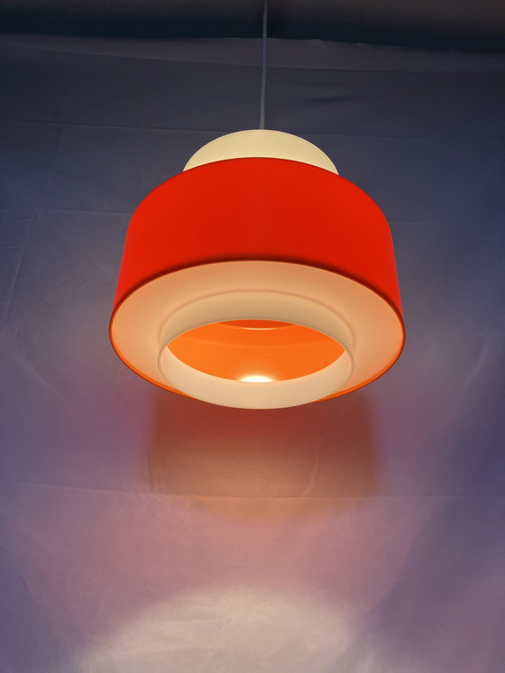 Image 1 of Lampada a sospensione vintage Luxus 'Cylindus' Svezia 1970