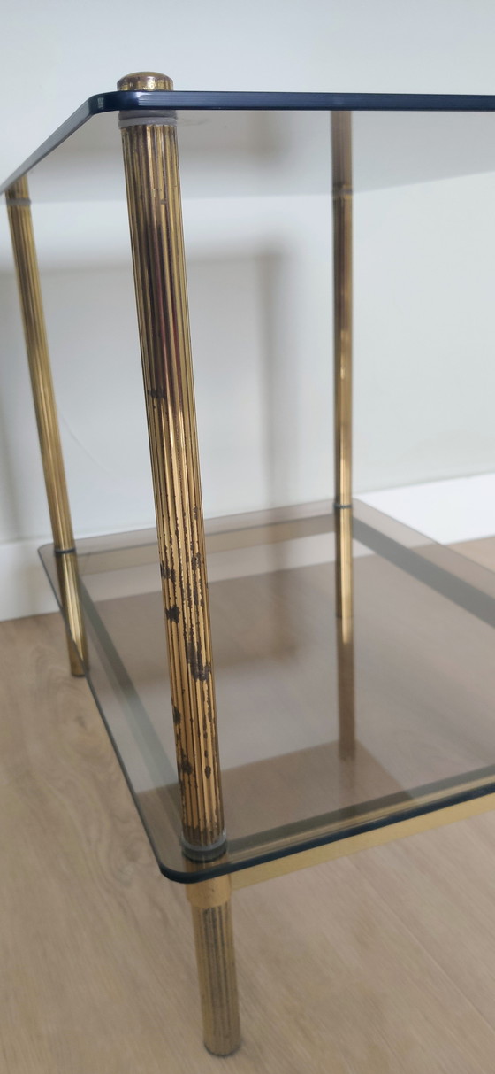 Image 1 of Vintage, Hollywood Regency Style, side table, coffee table