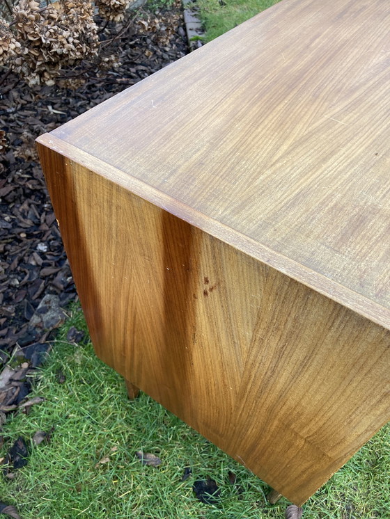 Image 1 of Dressoir kastje vintage in teak fineer jaren 50-60