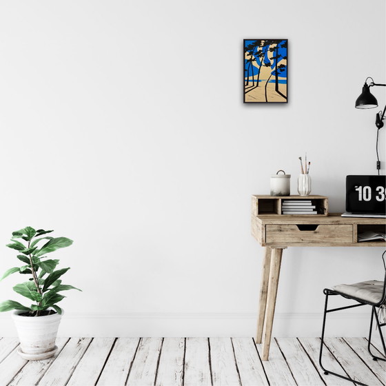 Image 1 of Gouache and India ink on paper. 30x21cm