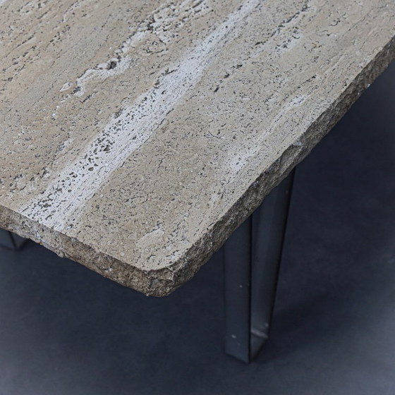 Image 1 of Travertine Coffee Table, Italy (1970s)