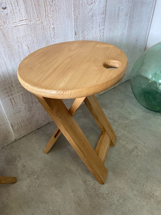 Image 1 of Pair of folding stools