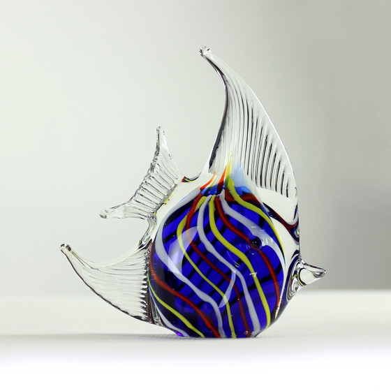 Image 1 of Statue de poisson en verre, Tchécoslovaquie, années 1960