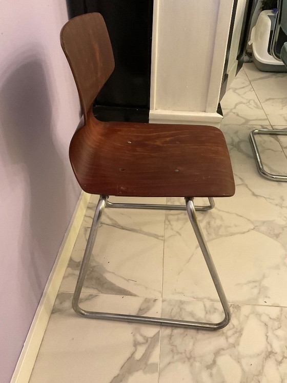 Flötotto – Chaises & fauteuils, Bois, Chrome (photo 2 of 5)