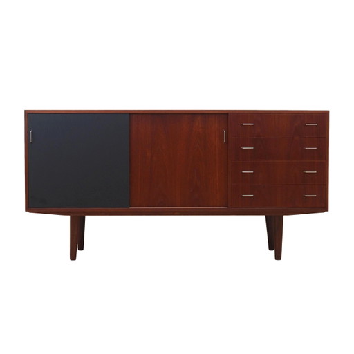 Teakholz-Kommode, Dänisches Design, 1960er Jahre, Produktion: Dänemark