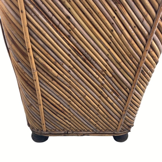 Image 1 of Vintage Wicker Chest In Bambus, 1930S