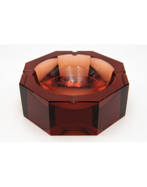 Image 1 of Posacenere in cristallo Moser, Repubblica Ceca, anni '60.