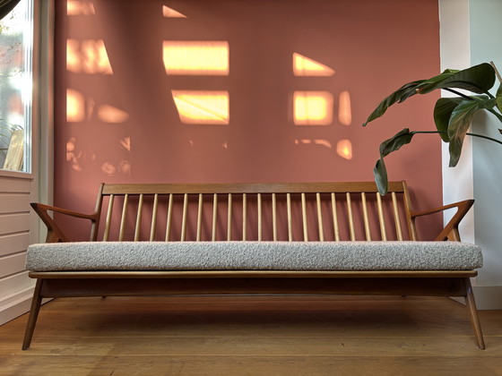 Image 1 of Poul Jensen Z-Sofa, 1950er Jahre, neu bezogen