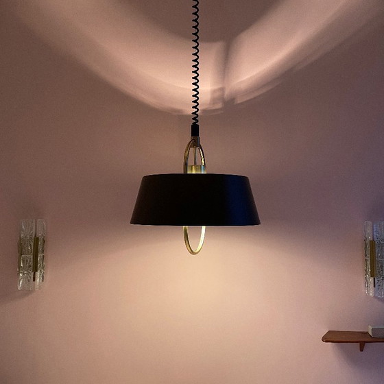 Image 1 of Lampada a sospensione vintage Hercules di Jo Hammerborg di Jo Hammerborg per Fog e Mørup, 1960