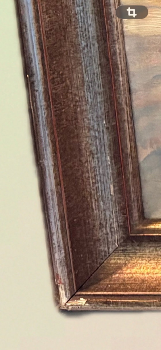 Image 1 of Rudolf Pfannenstiel oil painting 1930 Allgäu Triumvirate