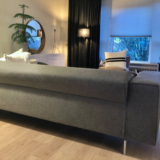 Design on Stock Hopper model sofa with high-quality wool fabric.