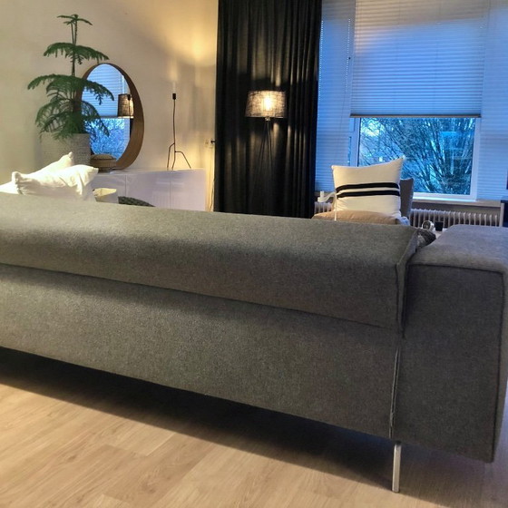 Image 1 of Design on Stock Hopper model sofa with high-quality wool fabric.