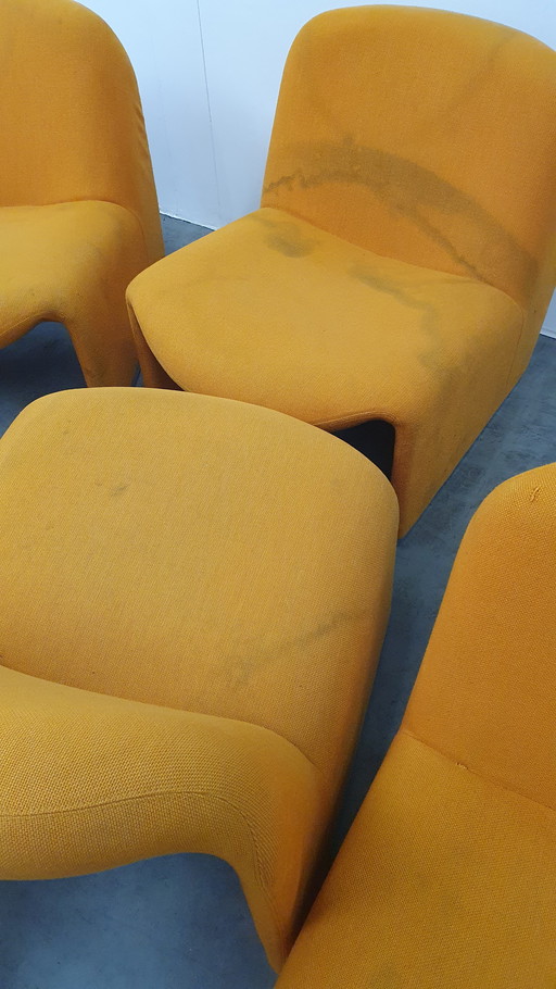 12 Alky Artifort armchairs Piretti Castelli / to be reupholstered
