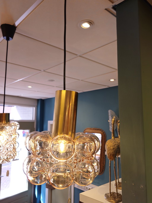 Lámpara colgante vintage Helena Tynell, lámpara de techo