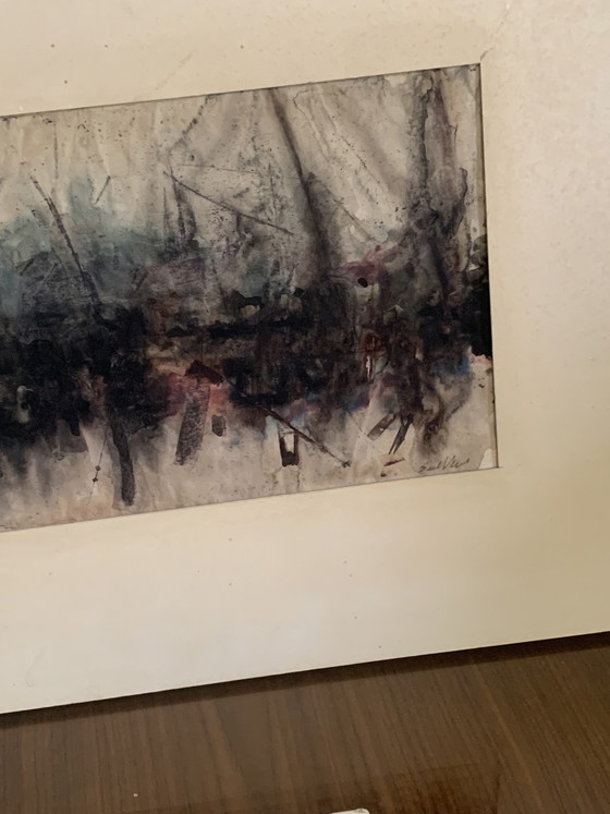 Slava Saveliev (1944-2013) Duo of Watercolours Provenance Studio - 90s. – Paintings & Drawings, Paper (photo 12 of 27)