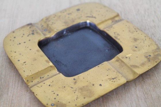 Set v 2 Vintage Messing Asbakken MCM Vide-Poche (Jaren '60) – Decoratieve objecten, Brass (photo 4 of 8)