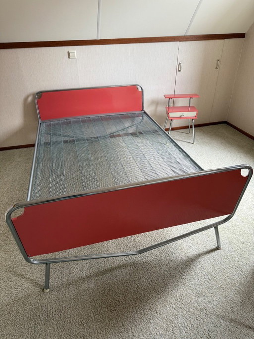 Rietveld voor Auping Slaapkamer Meubels (Bed, Nachtkastje, Tafel & Stoelen)